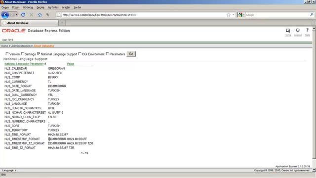 Oracle Apex - About Database смотреть онлайн