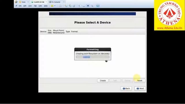 Hướng Dẫn Cài Đặt CentOS 6.5- Thực Tập Athena смотреть онлайн