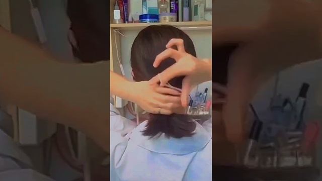 Пучок на короткие волосы??♀️?#shorts #tiktok #тренды #рекомендации #2023 смотреть онлайн