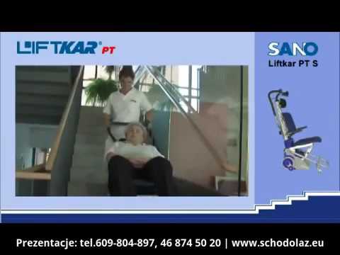 Лестничный колесный подъемник SANO Transportgeraete GmbH PT S 130/160 смотреть онлайн