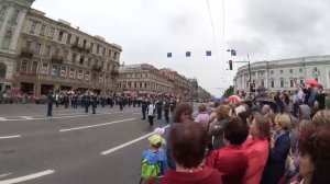 Невский проспект Парадное прохождение военных оркестров 2