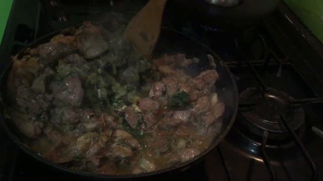 Сочная куриная печень! смотреть онлайн