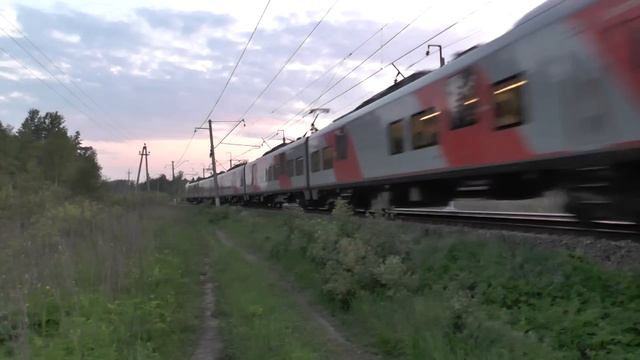 ЭС1-027 "Ласточка" Смоленск - Москва смотреть онлайн
