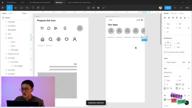 Mudah! Cara Design Wireframe untuk Aplikasi! ?? | Tech It Right Ep.05 смотреть онлайн