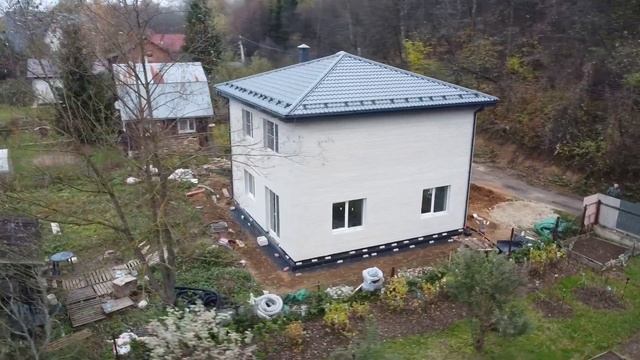 #Обзордома 156м2 из #газобетона / 4 комнаты, котельная, кладовка смотреть онлайн