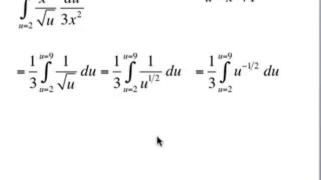 Fundamental Theorem of Calc and U Sub Part 2 смотреть онлайн