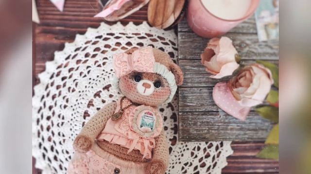 #подарокнаденьрождения Вязаный Мишка крючком / Мишка Тедди / Crochet Teddy Bear смотреть онлайн