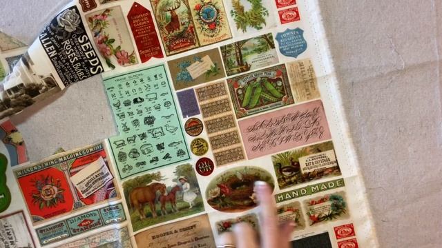 Flea Market Christmas Stocking