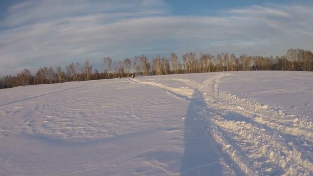 Покатушки на снегоходе в свое удовольствие смотреть онлайн