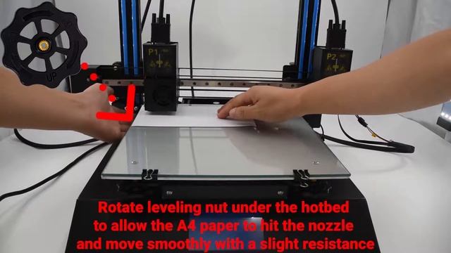 How to Level Indepedent Dual Extruder 3D Printer, TL D3 Pro DMP 3D Printer Leveling смотреть онлайн