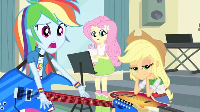 MLP Equestria Girls Rainbow Rocks EXCLUSIVE Short Player Piano РУС