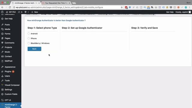 WordPress Two Factor Authentication For WordPress Super Security смотреть онлайн