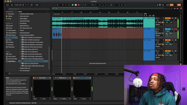 Recording MELODIC Vocals with UAD Spark Plugins x Snowball Microphone смотреть онлайн