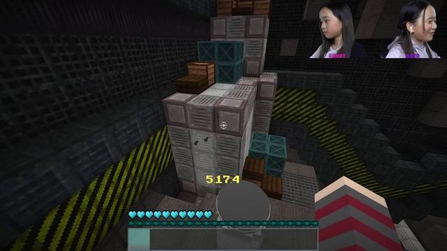 Flood Escape on MINECRAFT! | Janet and Kate смотреть онлайн