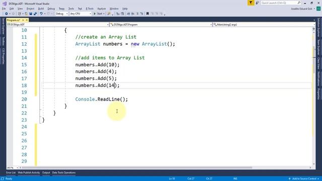13 Abstract Data Type | ArrayList | Data Structures and Algorithms смотреть онлайн