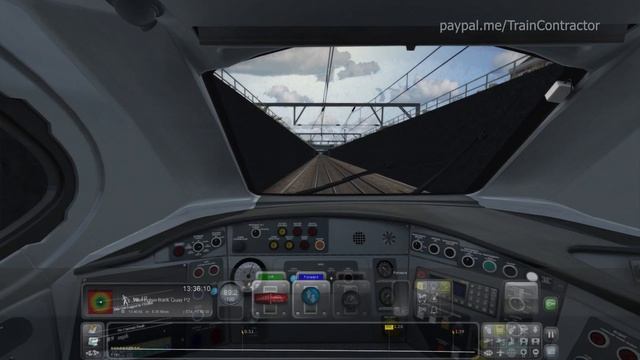 TS2021: Edinburgh - London Euston: Class 390 смотреть онлайн