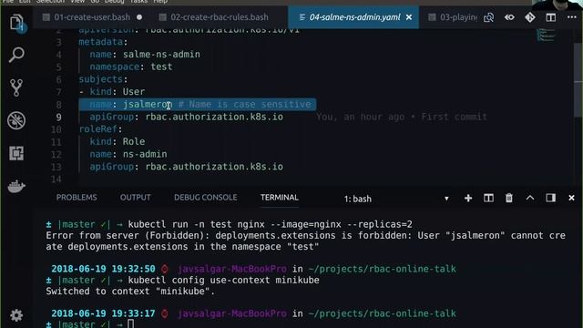 Webinar: Role based access control (RBAC) policies in Kubernetes смотреть онлайн
