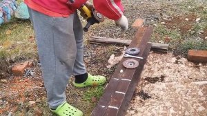 Тест кораллового диска Vira, для болгарки 125 мм