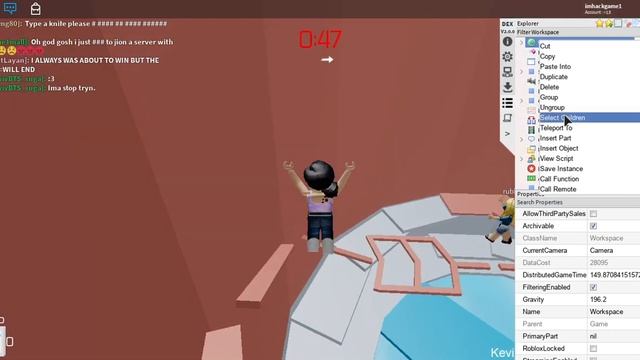 Roblox hack Dex v2 (OUTDATED) смотреть онлайн