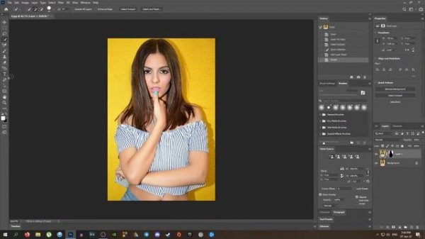 How to remove background shadows - Photoshop