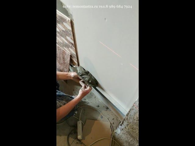 Укладка плитки своими руками Видео о Ремонте квартир и отделки дома смотреть онлайн