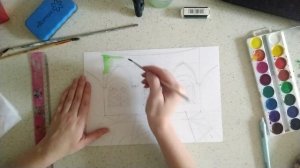 Урок ИЗО в школе. 4 класс. Узорочье теремов - рисуем царские палаты