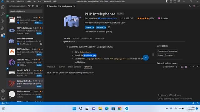 How to Run PHP using Visual Studio Code Without XAMPP смотреть онлайн