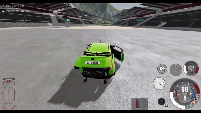 How far can a Ford Focus MK2 RS jump in BeamNG.drive смотреть онлайн