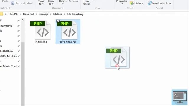 Create file in PHP смотреть онлайн
