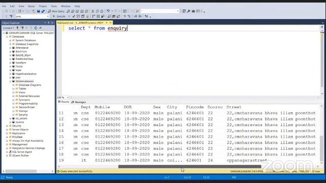 Class (12 pm batch) Python Django Student Enquiry Back End Demo смотреть онлайн