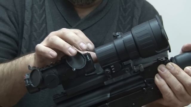 Ночная насадка для оптического прицела.mp4 смотреть онлайн