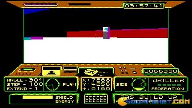 Driller - Space Station Oblivion gameplay (PC Game, 1987) смотреть онлайн