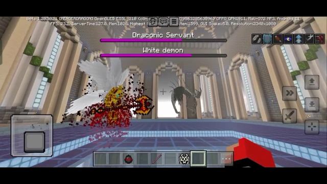 White Demon VS Draconic Servant MobBattle [MinecraftPE] смотреть онлайн