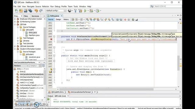 Java Tutorial - How to clear JTextField and make program exit with confirmation смотреть онлайн