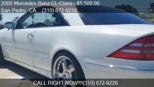 2000 Mercedes-Benz CL-Class CL 500 2dr Coupe For Sale In San