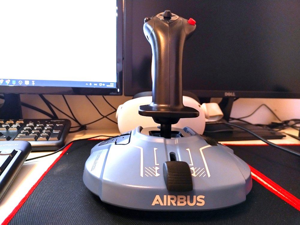 Мои настройки джойстика Thrustmaster Airbus для СБ режима в War Thunder.