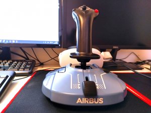 Мои настройки джойстика Thrustmaster Airbus для СБ режима в War Thunder.