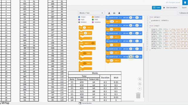 TinkerCAD Tutorial: Using Arduino and Piezo Buzzer to Play a Song смотреть онлайн
