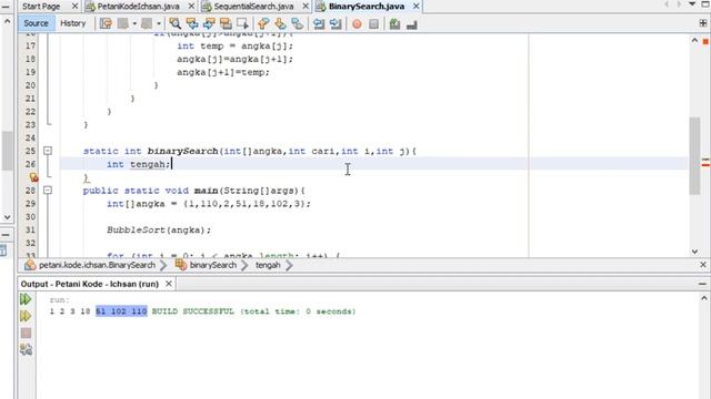 Belajar Algoritma Binary Search #Java смотреть онлайн