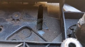 Фольц Т5 задняя ручка хлопушки.Снимаем.