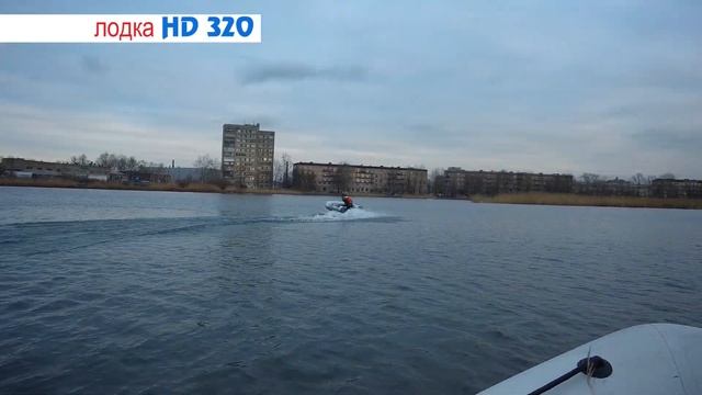 Испытания лодки НДНД ALTAIR HD 320 ноябрь 2018 года. Замеры скорости под моторами 5 л/с и 9.8 л/с смотреть онлайн