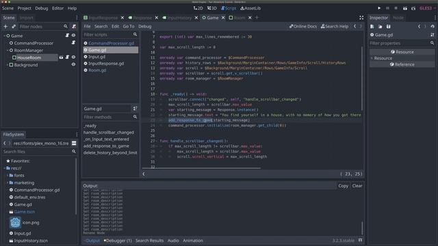 Adding Rooms (Godot Retro Text Adventure Tutorial #7) смотреть онлайн