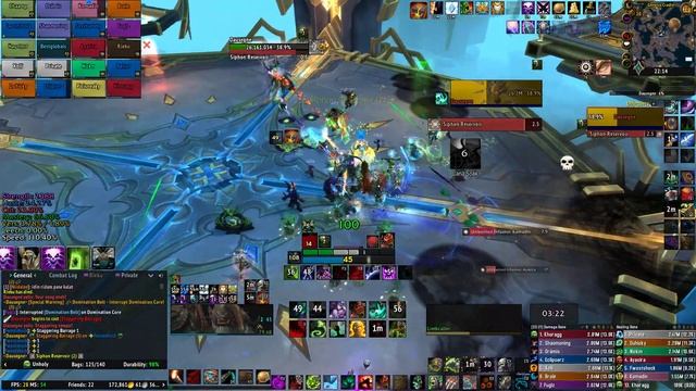 Mythic Dausegne, the Fallen Oracle Top DPS Unholy DK | Sepulcher of the First Ones | WoW 9.2 PoV смотреть онлайн