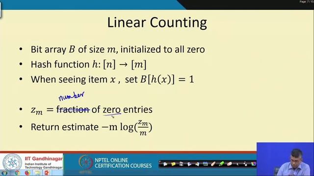 Lecture 8: Sketches for distinct count смотреть онлайн