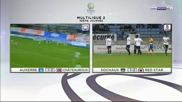Auxerre 1-2 Châteauroux