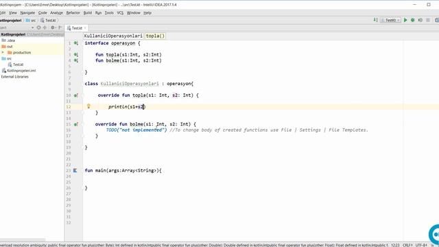 16 Kotlin Interface Kavramı | Kotlin Temel Eğitim Seti смотреть онлайн