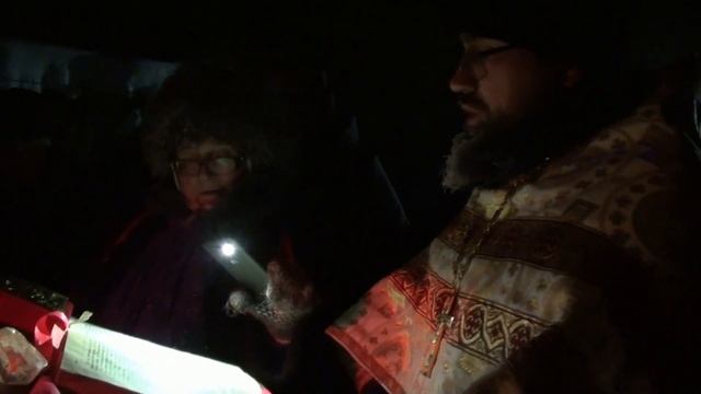 18.01.2021г. крестный ход источник,слово у часовни смотреть онлайн