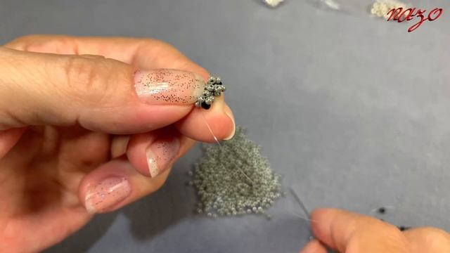 Nazo ile 3 sıra kristalli küp örgü bileklik nasıl yapılır (3 rows of crystal cubic raw bracelet) смотреть онлайн