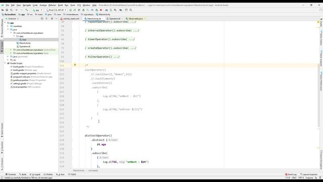 RxJava | RxAndroid | Kotlin : Distinct Operator смотреть онлайн
