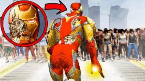 ЖЕЛЕЗНЫЙ ЧЕЛОВЕК СТАЛ ЗОМБИ В ГТА 5 МОДЫ! ЗОМБИ АПОКАЛИПСИС ОБЗОР МОДА GTA 5! ГТА МОД ИГРЫ MODS